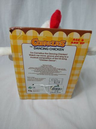 Gemmy CORNELIUS Chicken Dance Song Animated 9 