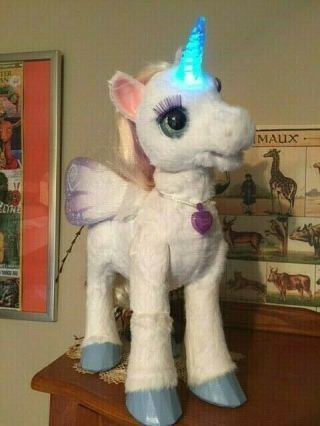 Fur Real Friends My Magical StarLily Unicorn Lights Up Moving Head Eyes & Sounds 3