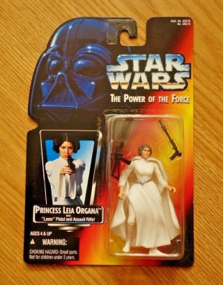 Star Wars Princess Leia Organa W Laser Pistol Potf Action Figure 1995 Kenner