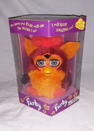 1999 Tiger Electronic Furby 70 - 800 With Box.