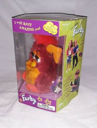 1999 Tiger Electronic Furby 70 - 800 WITH Box. 2