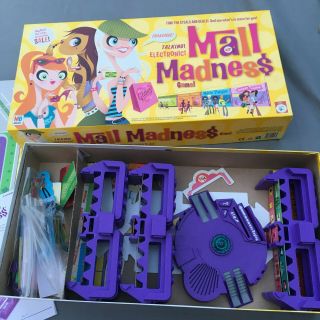2004 Mall Madness Board Game (electronic,  Talking) Complete