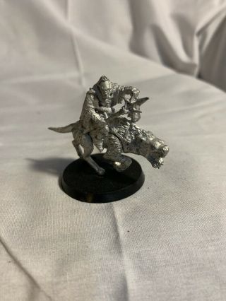 549 - Lord Of The Rings Shaman Mounted On Warg Metal