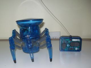 Hexbug Spider Xl Blue Translucent Hex Bug
