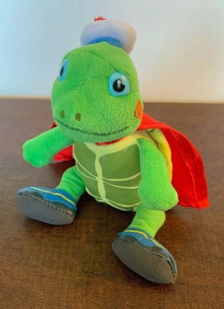 Ty Wonder Pets Tuck Turtle 6 " Plush Stuffed Animal Toy Nick Jr Beanie Babies