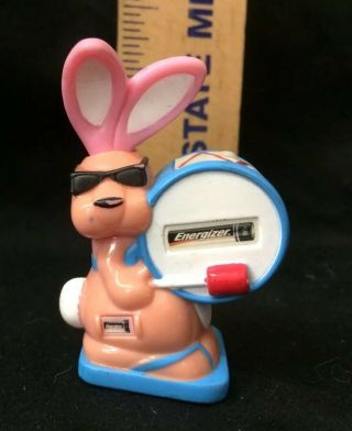 Vintage Energizer Bunny Wind Up Plastic Toy 2 "