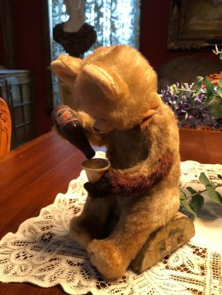 Vintage 1950 ' s Battery Operated PEPSI COLA BEAR - Japan Antique Toy 2