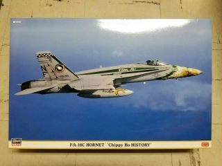 Hasegawa 1/72 F/a - 18c Hornet Chippy Ho History Plus Extra Usn Vfa - 195 Dambusters
