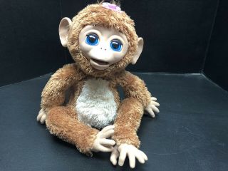 Furreal Friends Cuddles My Giggly Monkey Interactive Plush