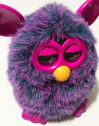 Hasbro 2012 VooDoo Magic Pink/Purple Furry Boom Interactive Toy Pet 3