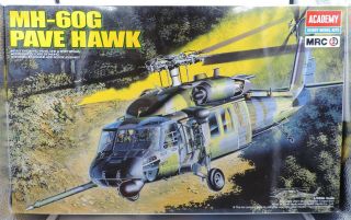 1:35th Scale Academy Sikorsky Mh - 60g Pave Hawk Helicopter 2201,  Bn - Gb