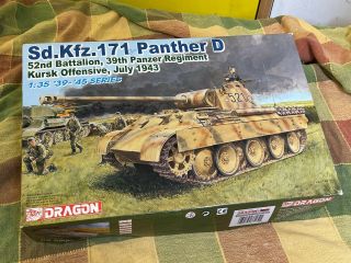 Dragon 1/35 Sd.  Kfz.  171 Panther D,  Contents,  Kursk 6164