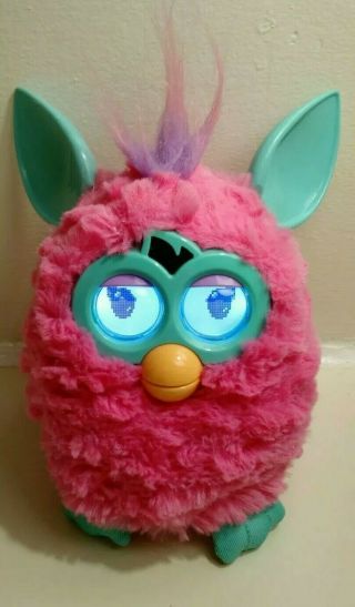 Furby Boom Pink & Blue Talking Interactive Toy 2012,  Great Authentic