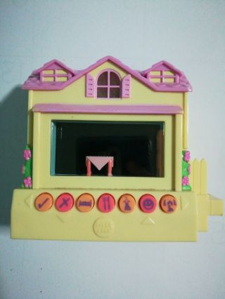 Mattel Pixel Chix Yellow House Purple Roof Interactive Electronic Toy