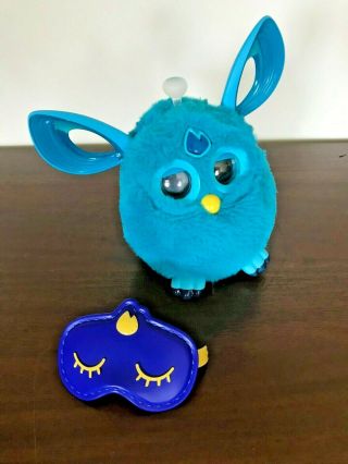 Hasbro Turquoise Aqua Furby Connect Interactive Toy With Mask