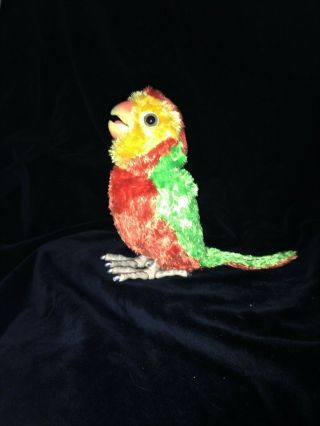 Furreal Newborn Baby Parrot - Orange/green 77426/77429 - Hasbro Collectible
