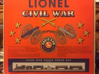 Lionel Civil War Union Train Set,  O Scale,  6 - 21900