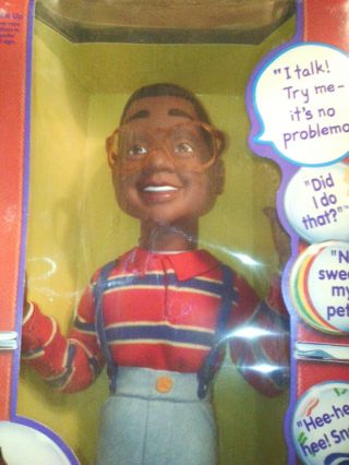 Vintage Stephen Urkel Tv Character Doll,  In The Box,  Colectable,  Childs Toy,  Tal
