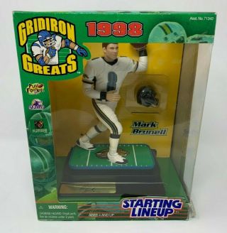 Starting Lineup Mark Brunell Gridiron Greats 1998 Action Figure