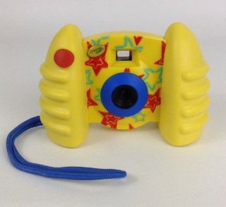 Crayola Kids Digital Camera Yellow Picture Photo Video Usb Compatible 2012