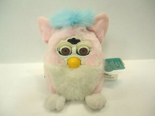 1999 Tiger Electronics Furby Babies Pink W/blue Hair 70 - 940 Not