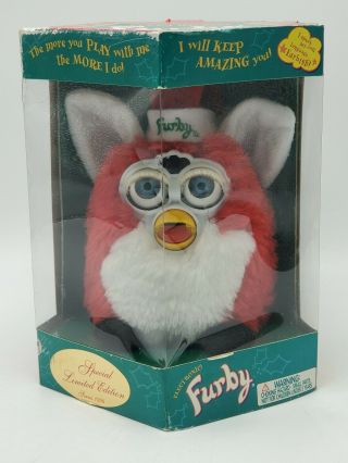 Vintage 1999 Furby Special Limited Edition Christmas