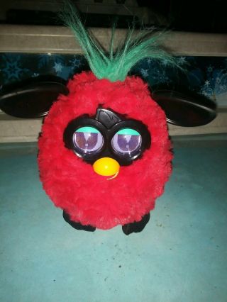 Furby Boom Interactive Doll Hasbro 2012 Electronic Eyes A3150 Red and Black 2