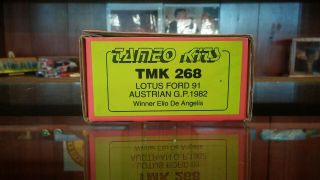 1/43 Tameo Lotus Ford 91 F1 GP Austria ' 82 Metal Kit TMK268 2