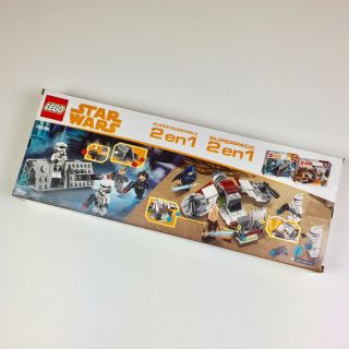 Lego Star Wars 2 - In - 1 Pack Imperial Patrol Trooper & Clone Trooper
