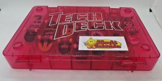Tech Deck Carry Cases 7 Skateboards and Tools Spare Wheels World Industries 2