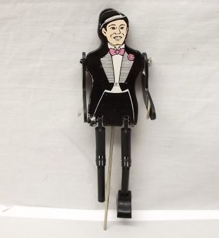 Vtg George Borgfeldt Dancing Jig Puppet Toy Tuxedo Groom Cocktail Party Ny Corp