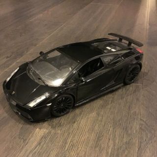 Maisto Lamborghini Gallardo Superlegerra 1:18 Black Model Die Cast Car