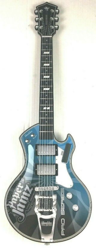 Paper Jamz Pro Series Electronic Blue Guitar Great