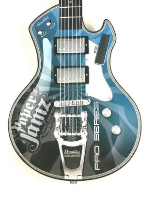 Paper Jamz PRO SERIES Electronic BLUE Guitar GREAT 2