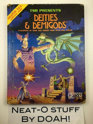 Advanced Dungeons & Dragons • Deities & Demigods • 1980 •