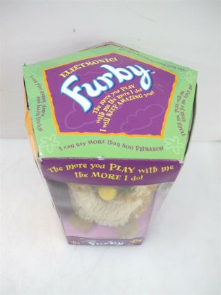 1998 FURBY Model 70 - 800 In Open Box Tiger Electronics 2