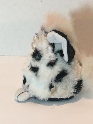 Tiger Electronic Furby,  White with Black Spots,  1998 Model,  and 2