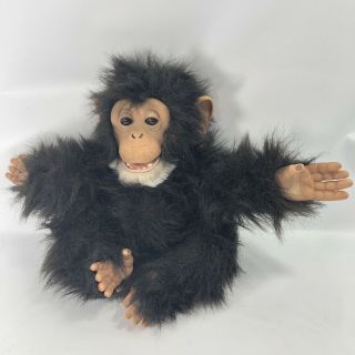 FurReal Friends Cuddle Chimpanzee Interactive Plush Monkey Pet Chimp Tiger Elect 2
