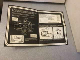 Star Wars Vintage 1979 Imperial Troop Transporter Instructions Sheet RARE 3