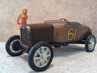 1/25 Scale Adult Built Ford Model A Trog Racer.