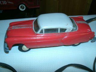 Vintage 1954 Pontiac 2 Door Hard Battery Operated Toy