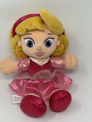 Plush Sleeping Beauty Princess Aurora Baby Toddler Doll Disney World Parks 10 "
