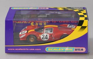 Scalextric C2642 1:32 Scale Ferrari 330 P4 Le Mans 1967 Mairesse - Beurlys 24 Slo