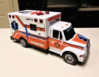 Road Rippers Ambulance Paramedic Truck Toy With Lights & Sounds 14 "