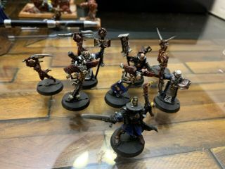 Warhammer 40k Sisters Of Battle Witch Hunter Inquisitor Squad Oop