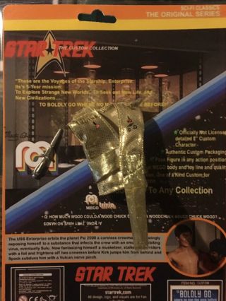 Mego Star Trek - “captain Kirk” Mirror Universe Tunic W/dagger