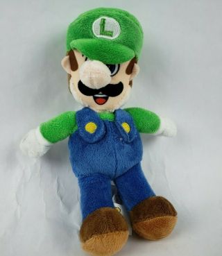 Nintendo Mario Brothers Luigi 9 " Plush Doll Stuffed Animal Video Game