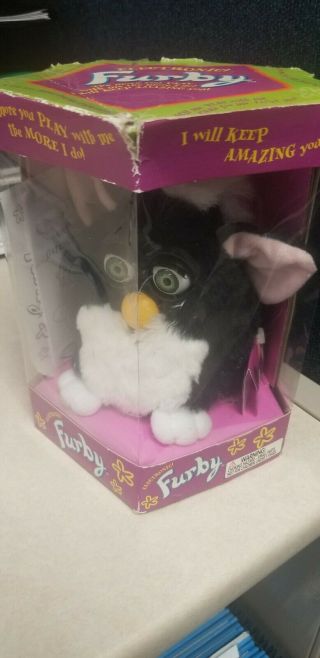 1998 Furby Black and White with Box/Not 70 - 800 3