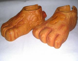 Marvel Fantastic 4 Electronic Thing Feet Toy Biz Worldwide Fits Up To Men 