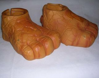 Marvel Fantastic 4 Electronic Thing Feet Toy Biz Worldwide Fits Up to Men ' s Sz 5 2